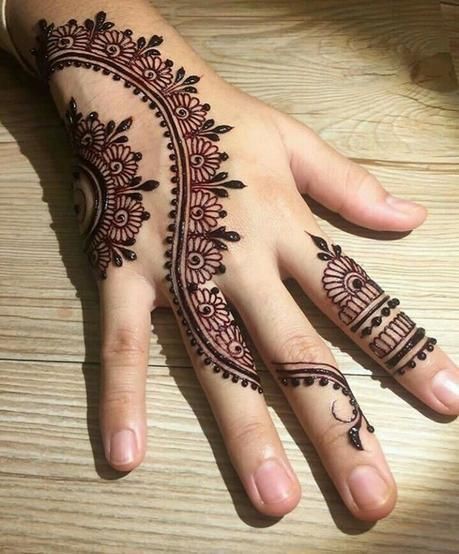 easy-mehndi-design-for-kids-circle
