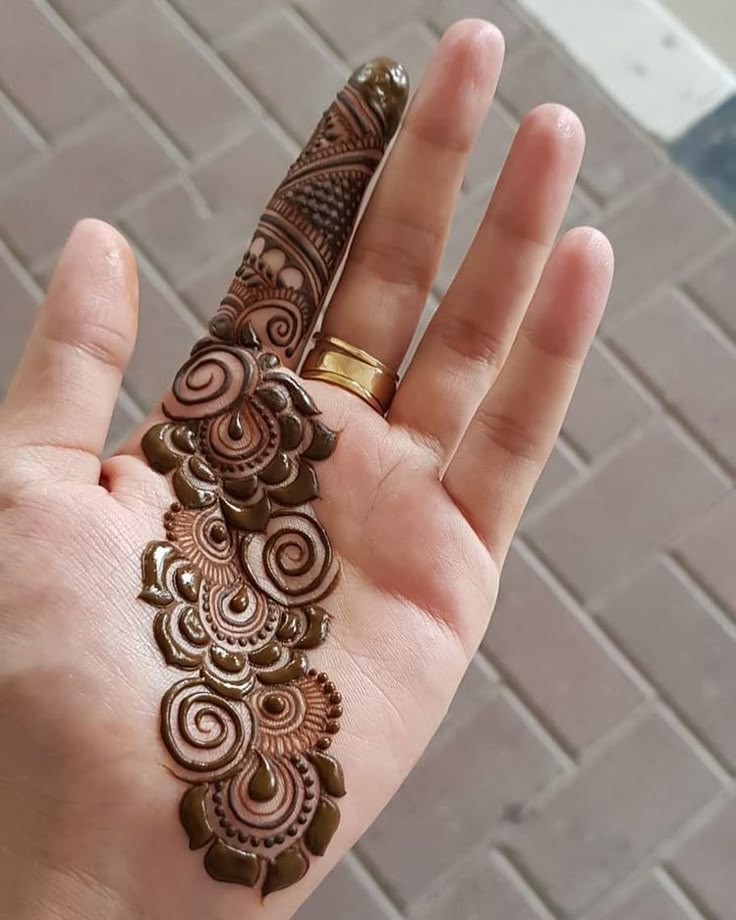 arabic-mehndi-design-for-children-easy