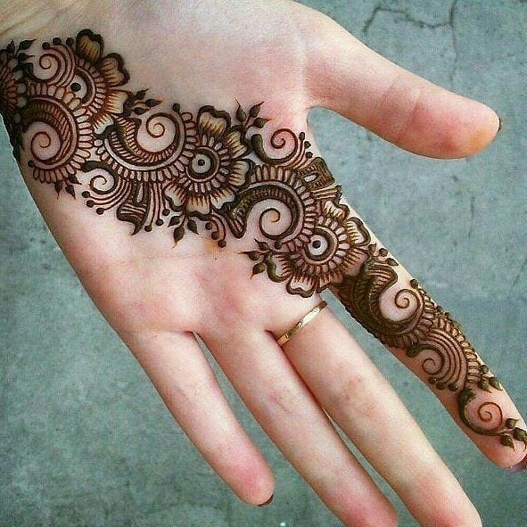arabic-mehndi-design-karwa-chauth-simple