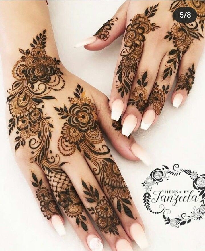 back-mehndi-design-easy-and-beautiful-full-hand back-mehndi-design-easy-and-beautiful-full-hand
