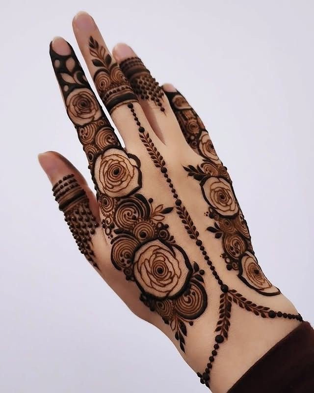 back-side-mehndi-design-easy-and-beautiful back-side-mehndi-design-easy-and-beautiful