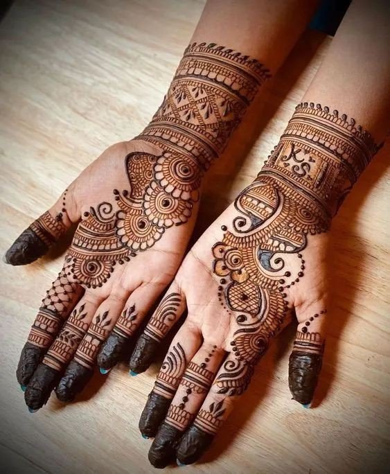 easy-mehndi-design-aesthetic-back-hand easy-mehndi-design-aesthetic-back-hand