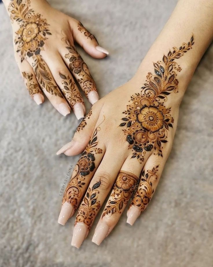 easy-mehndi-design-and-simple easy-mehndi-design-and-simple