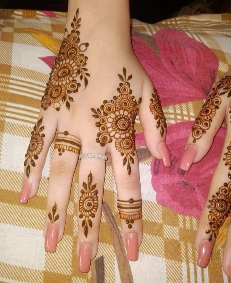 easy-mehndi-design-for-karva-chauth easy-mehndi-design-for-karva-chauth