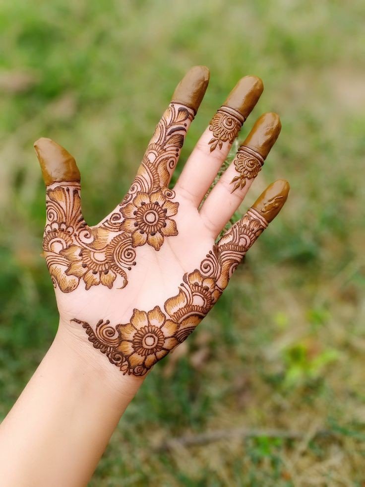 easy-mehndi-design-for-karva-chauth-beginners easy-mehndi-design-for-karva-chauth-beginners