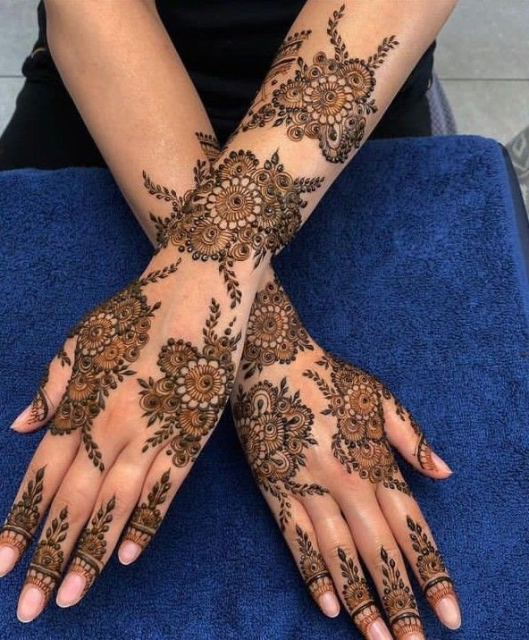 easy-mehndi-design-full-hand easy-mehndi-design-full-hand