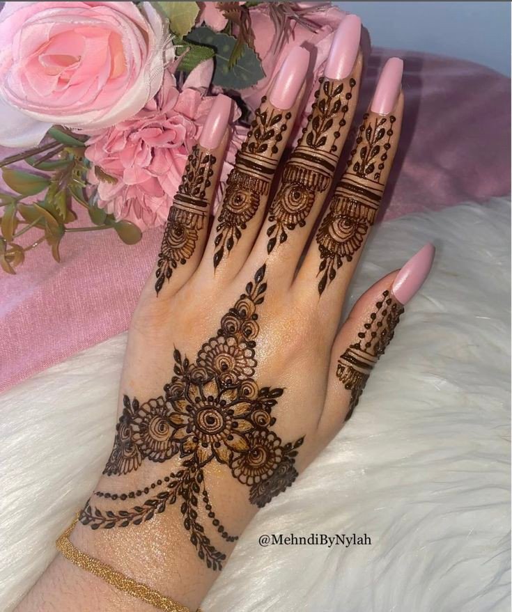 front-mehndi-design-easy-and-beautiful-circle front-mehndi-design-easy-and-beautiful-circle