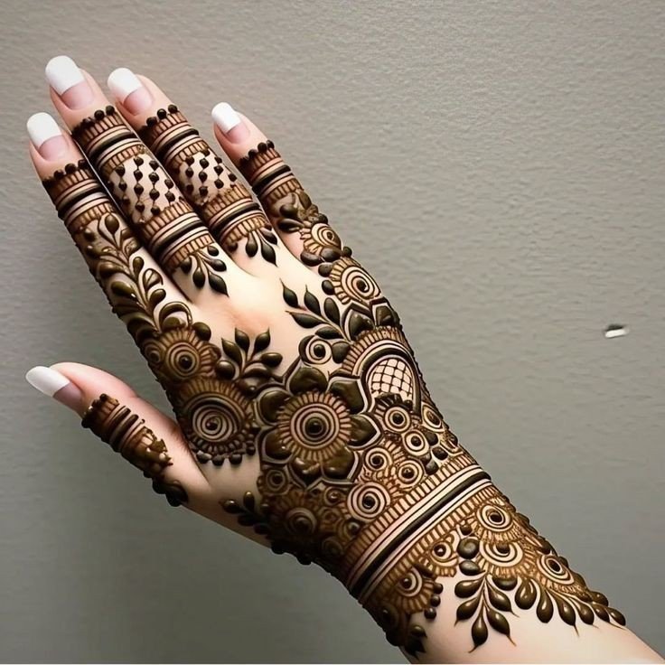 full-hand-mehndi-design-arabic-easy full-hand-mehndi-design-arabic-easy