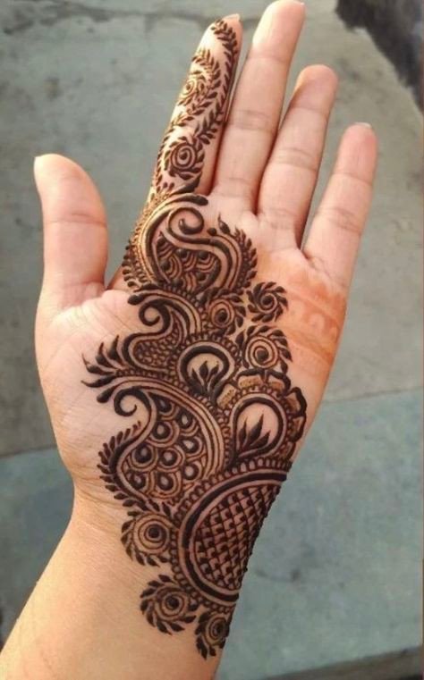 simple-punjabi-royal-front-hand-mehndi-design simple-punjabi-royal-front-hand-mehndi-design