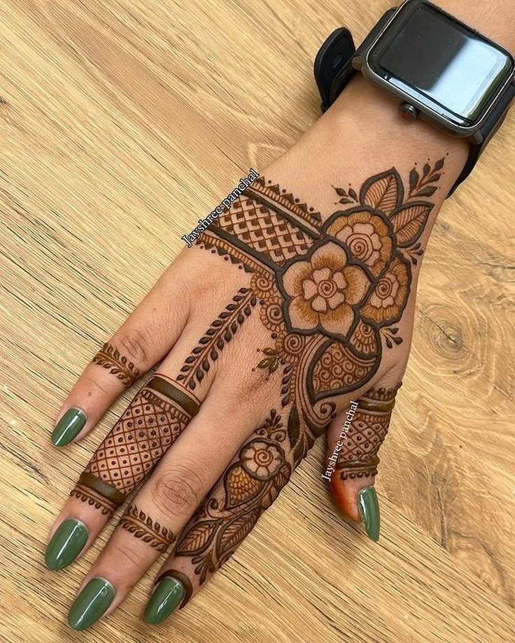 youtube-simple-arabic-mehndi-design-easy